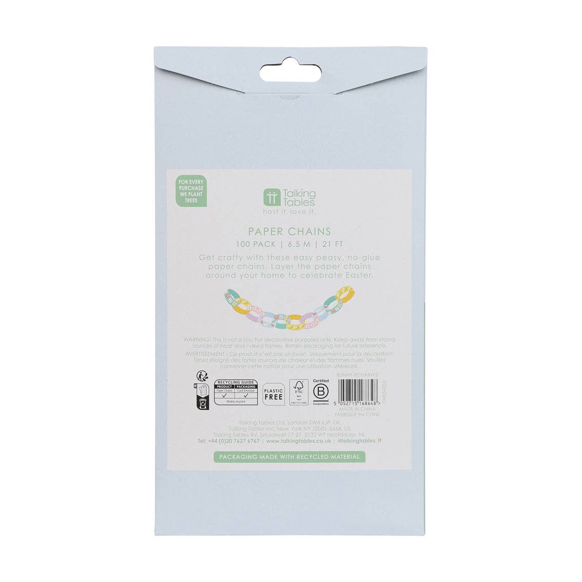 Spring Icons Paper Chain Kit