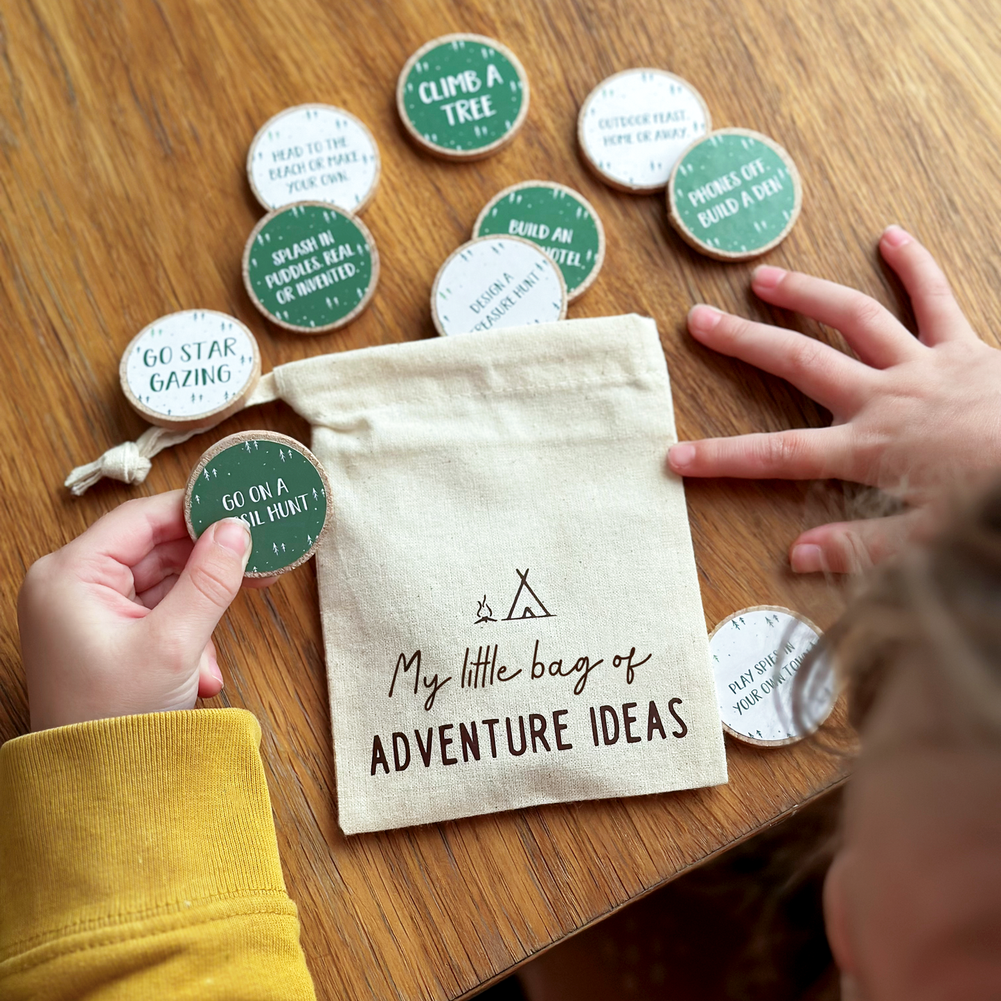 Little Bag Of Adventure Idea Tokens