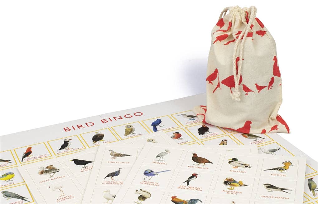 Bird Bingo - Illustrated Nature Game