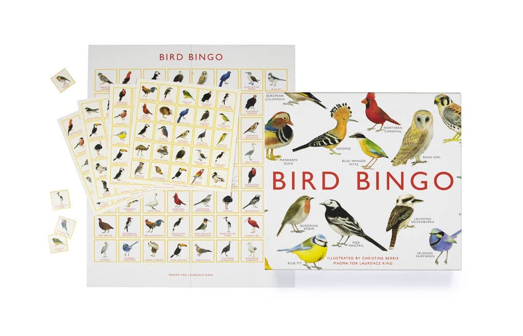 Bird Bingo - Illustrated Nature Game