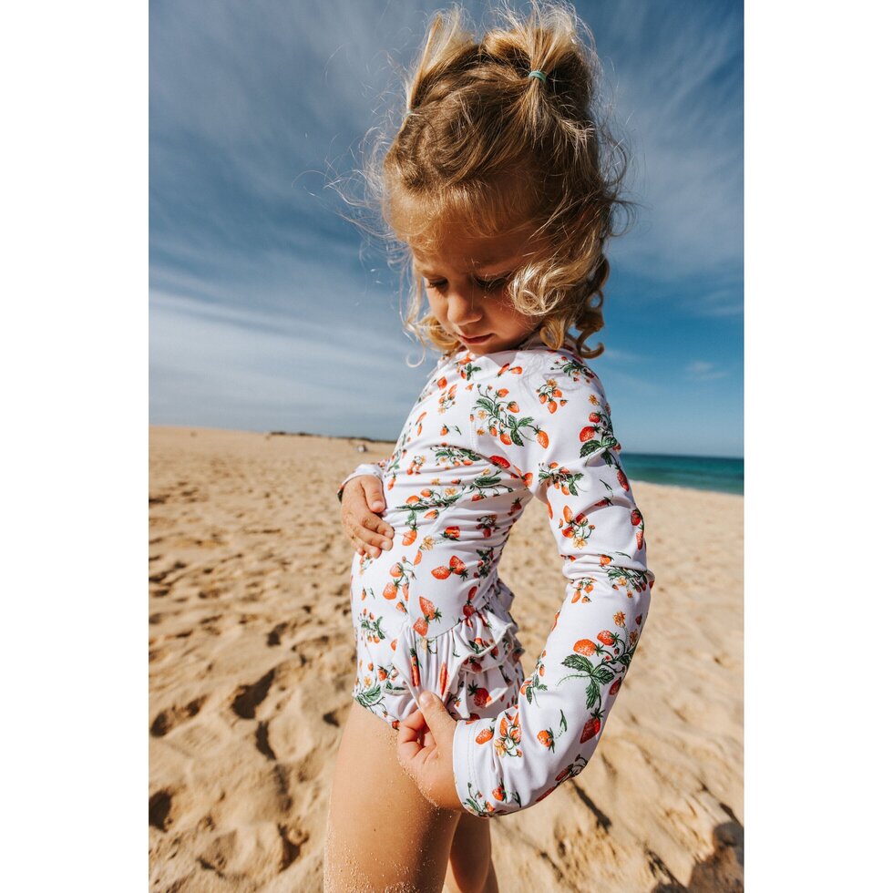 TÖASTIE UV Protector Swimsuit - Strawberry Fields