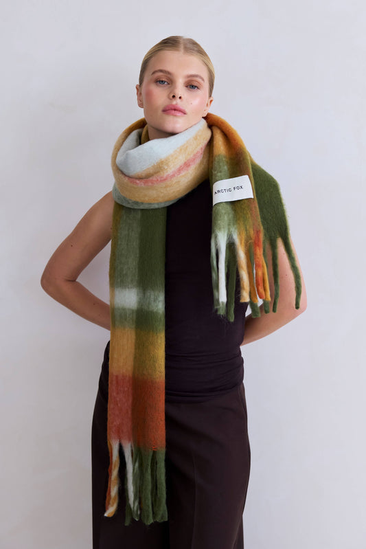 The Stockholm Scarf - Mossy Spring