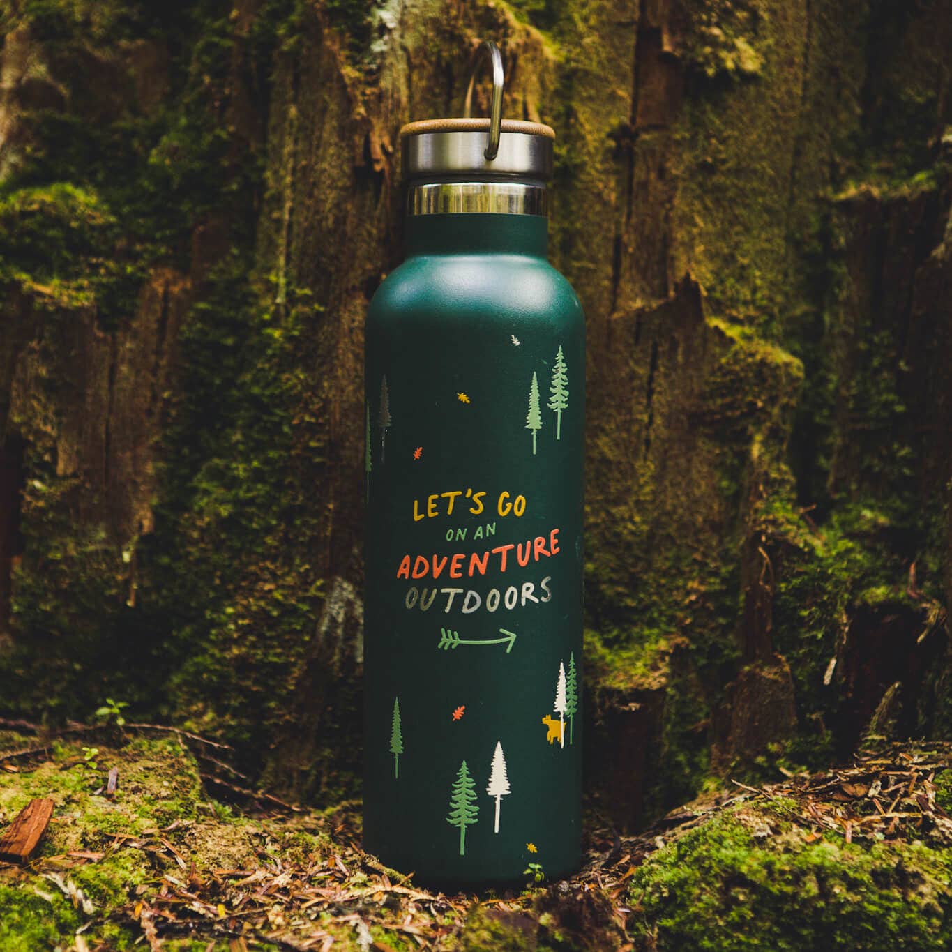 'Let's Go On An Adventure' Bottle