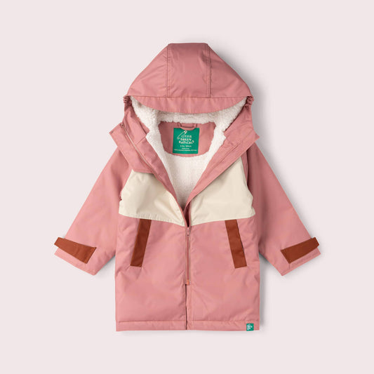 Soft Pink Waterproof Changing Robe