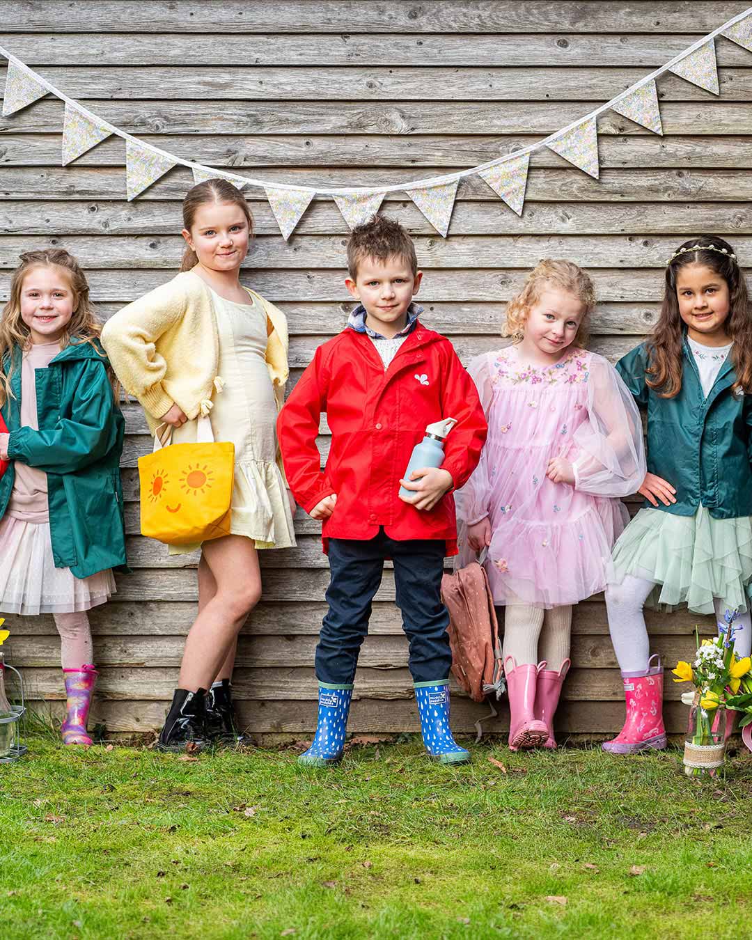 Brambly Trails Showcase Of 5 Children In Outdoor Clothing