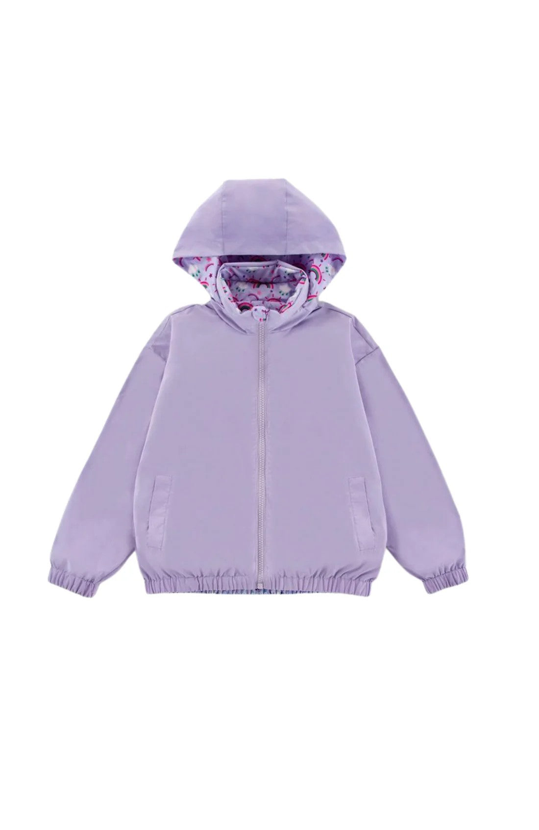 Purple Rainbow - Reversible Lightweight Jacket