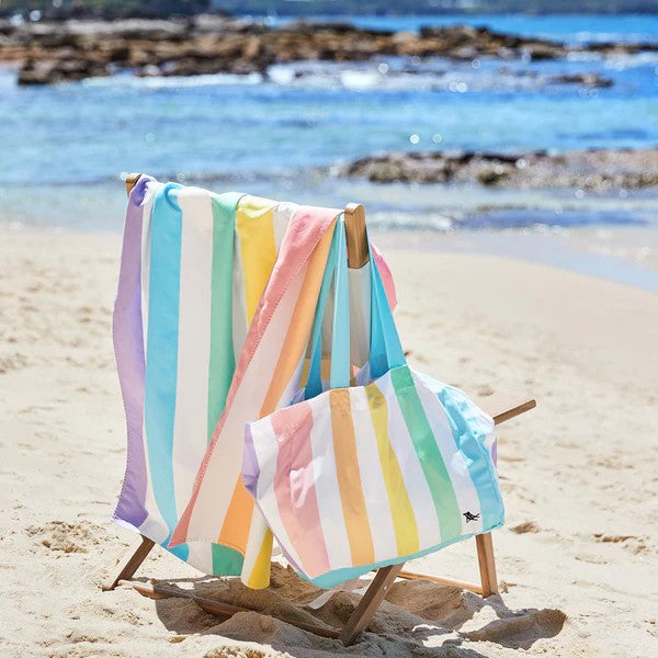 Foldaway Tote Bag - Unicorn Waves