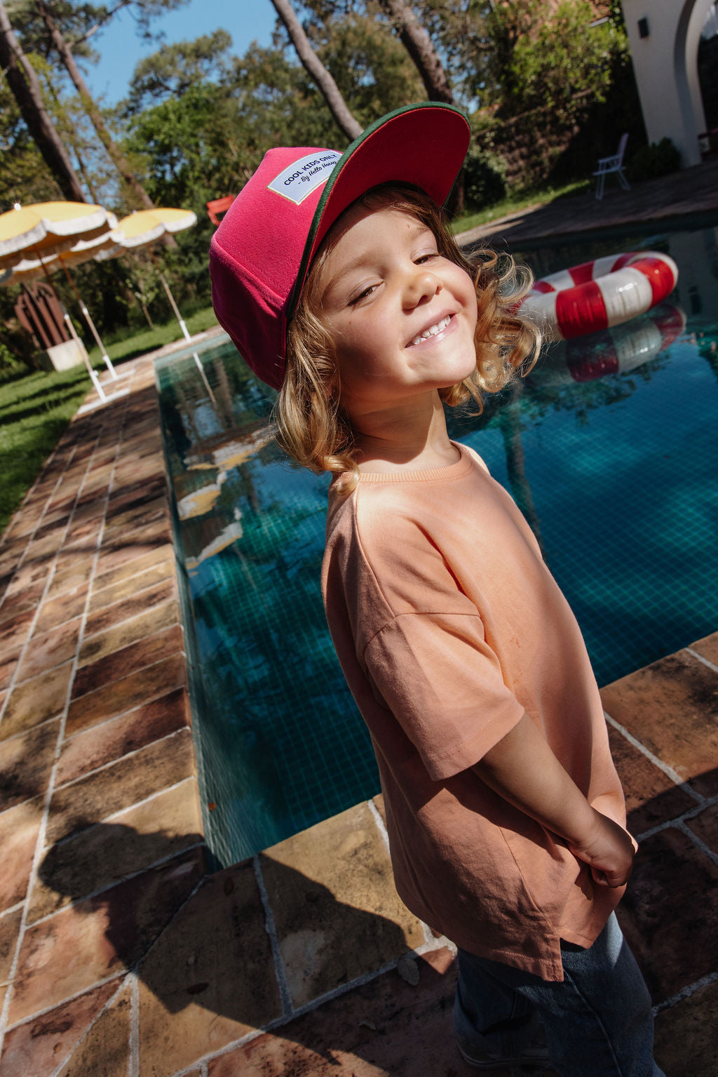 Mini Fuschia Kid's Cap
