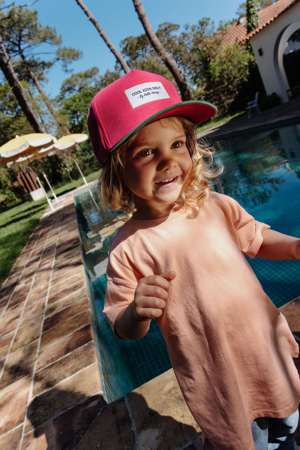 Mini Fuschia Kid's Cap