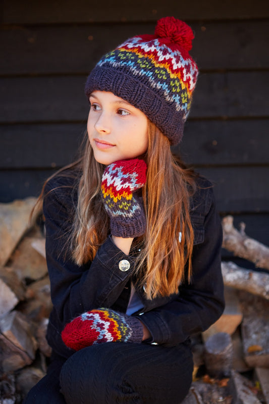 Kids Clifden Bobble Hat