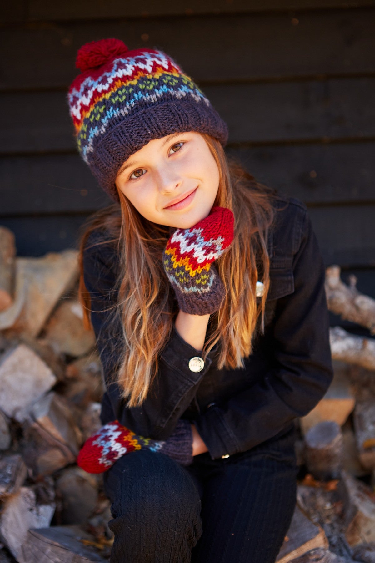 Kids Clifden Bobble Hat