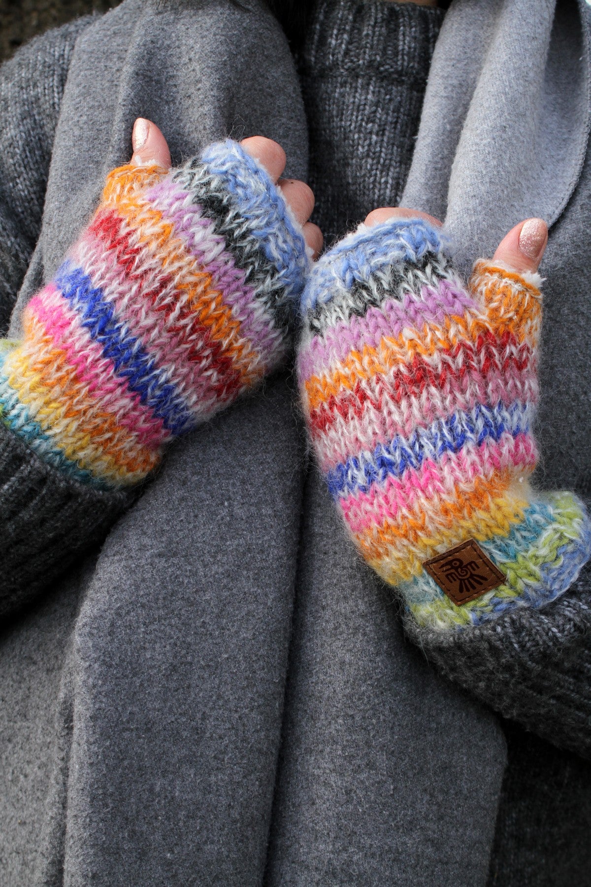 Kids Rainbow Handwarmers