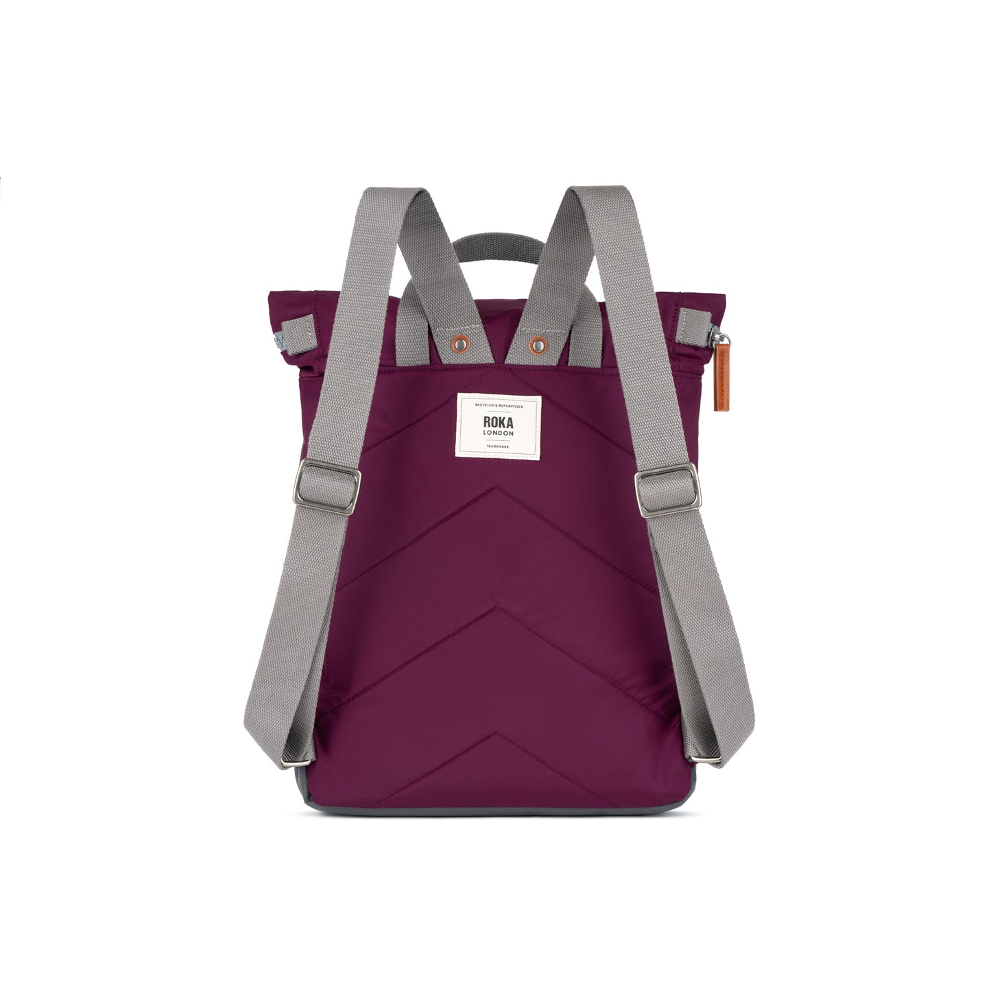 Canfield Roll Top Backpack in Royal Burgundy