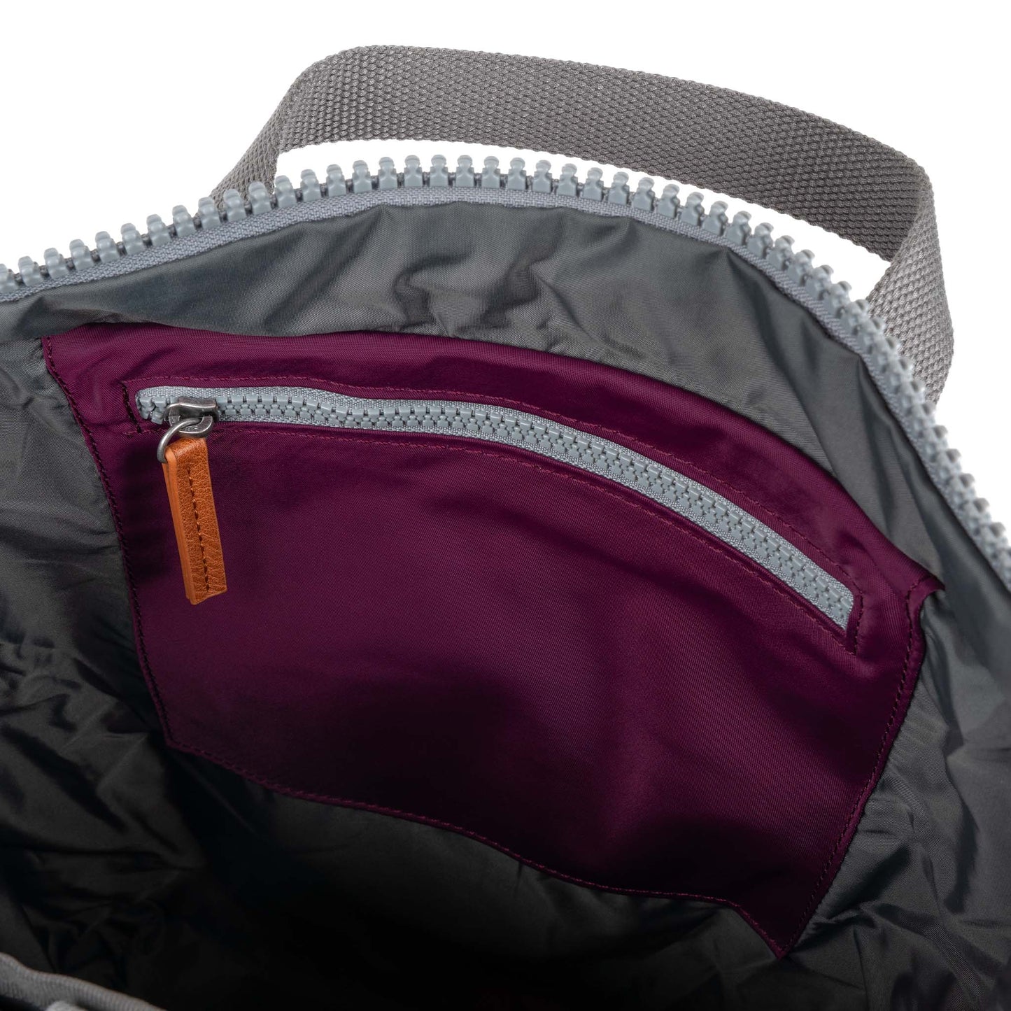 Canfield Roll Top Backpack in Royal Burgundy