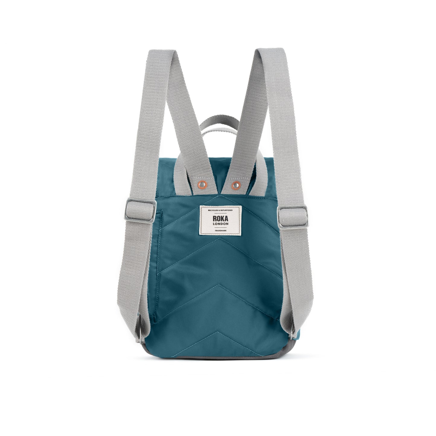 Canfield Roll Top Backpack in Teal