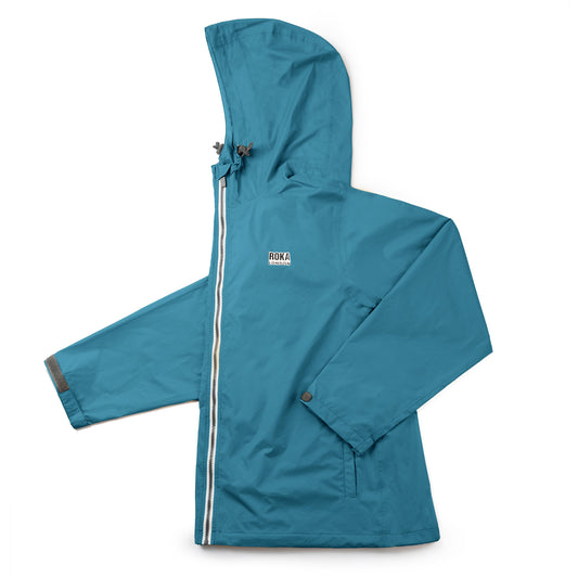 The Holborn Rain Jacket in Teal