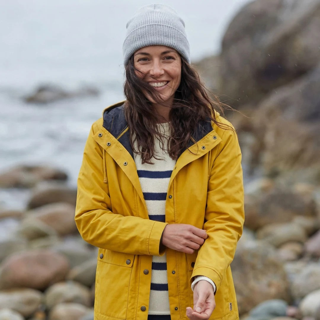 Women’s Fleece Lined Jacket in Yellow