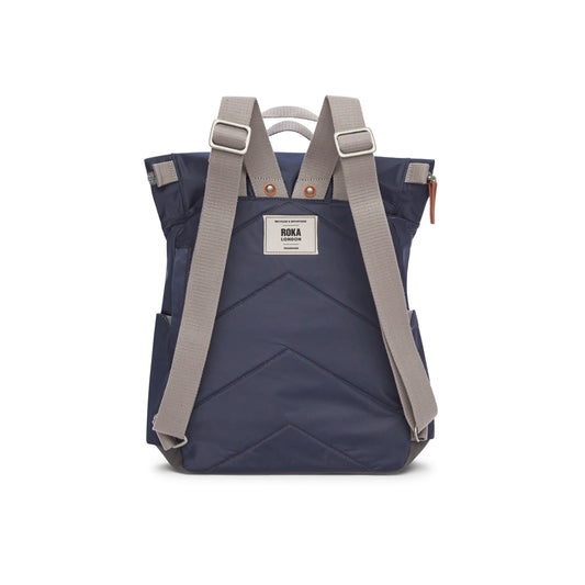 Canfield Roll Top Backpack in Midnight Blue