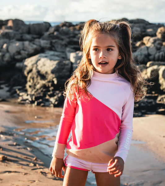 TÖASTIE UV Protector Swim Top - Fizzy Pink