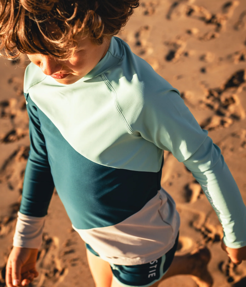 TÖASTIE UV Protector Swim Top - Palm Green