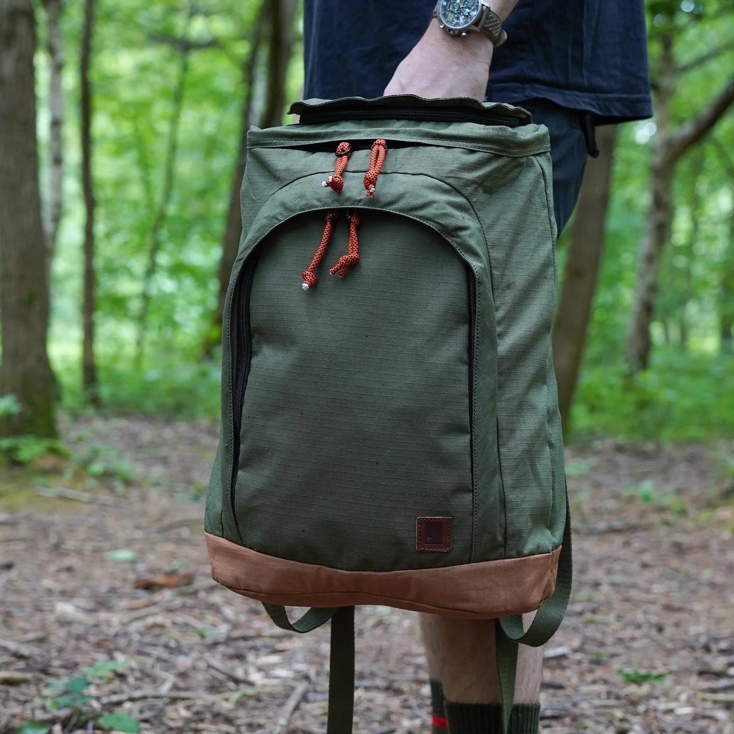 Khaki Rambler Rucksack