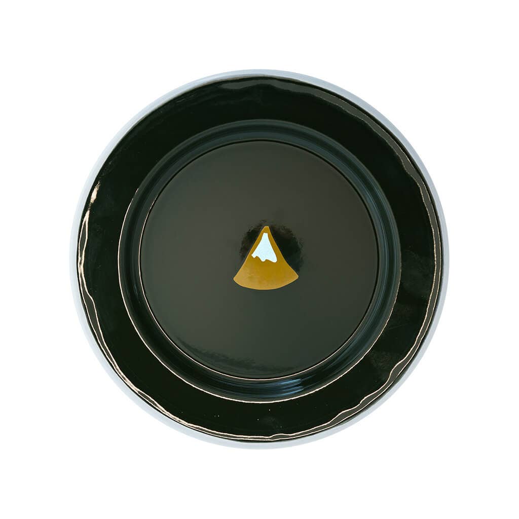 Forest & Mountains Enamel Plate - 17cm