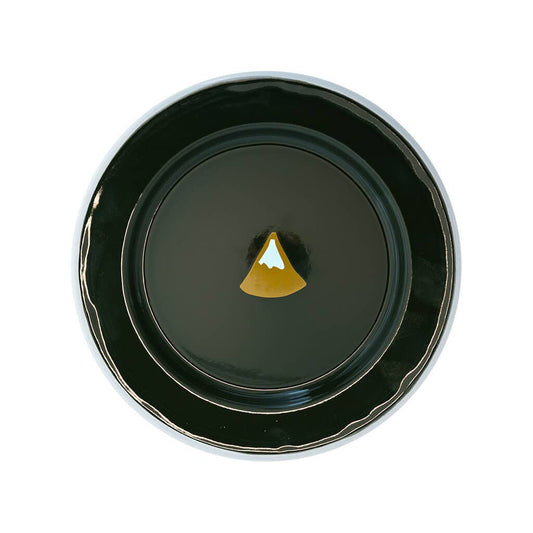 Forest & Mountains Enamel Plate - 17cm