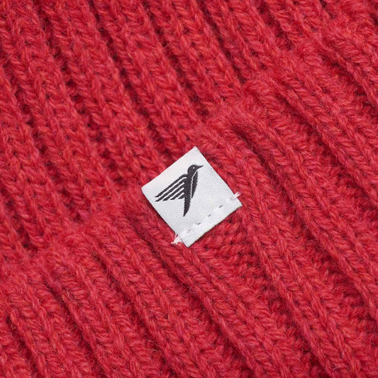 Trail Wool Bobble Hat - Poppy