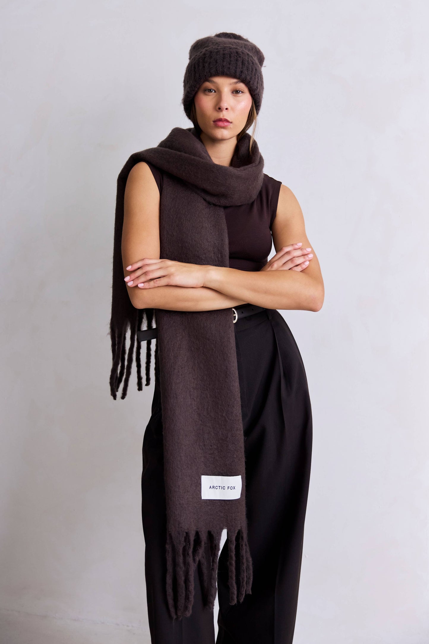 The Reykjavik Beanie Hat - Ground Coffee