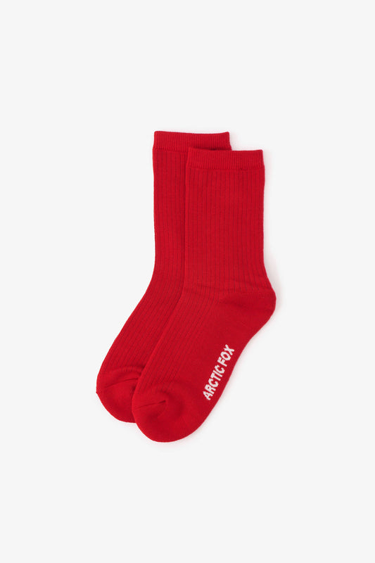 The Everyday Socks - 100% Bamboo - Red