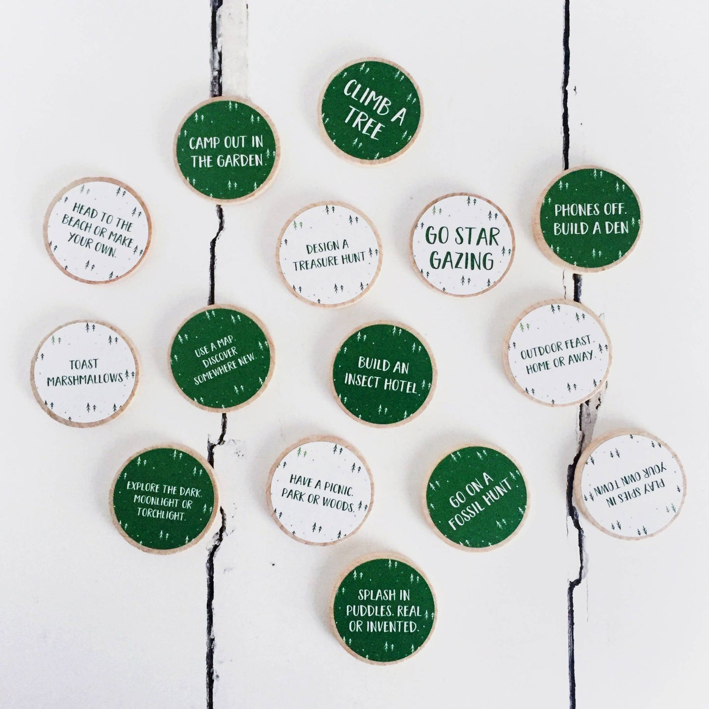 Outdoor Adventures Idea Tokens Jar