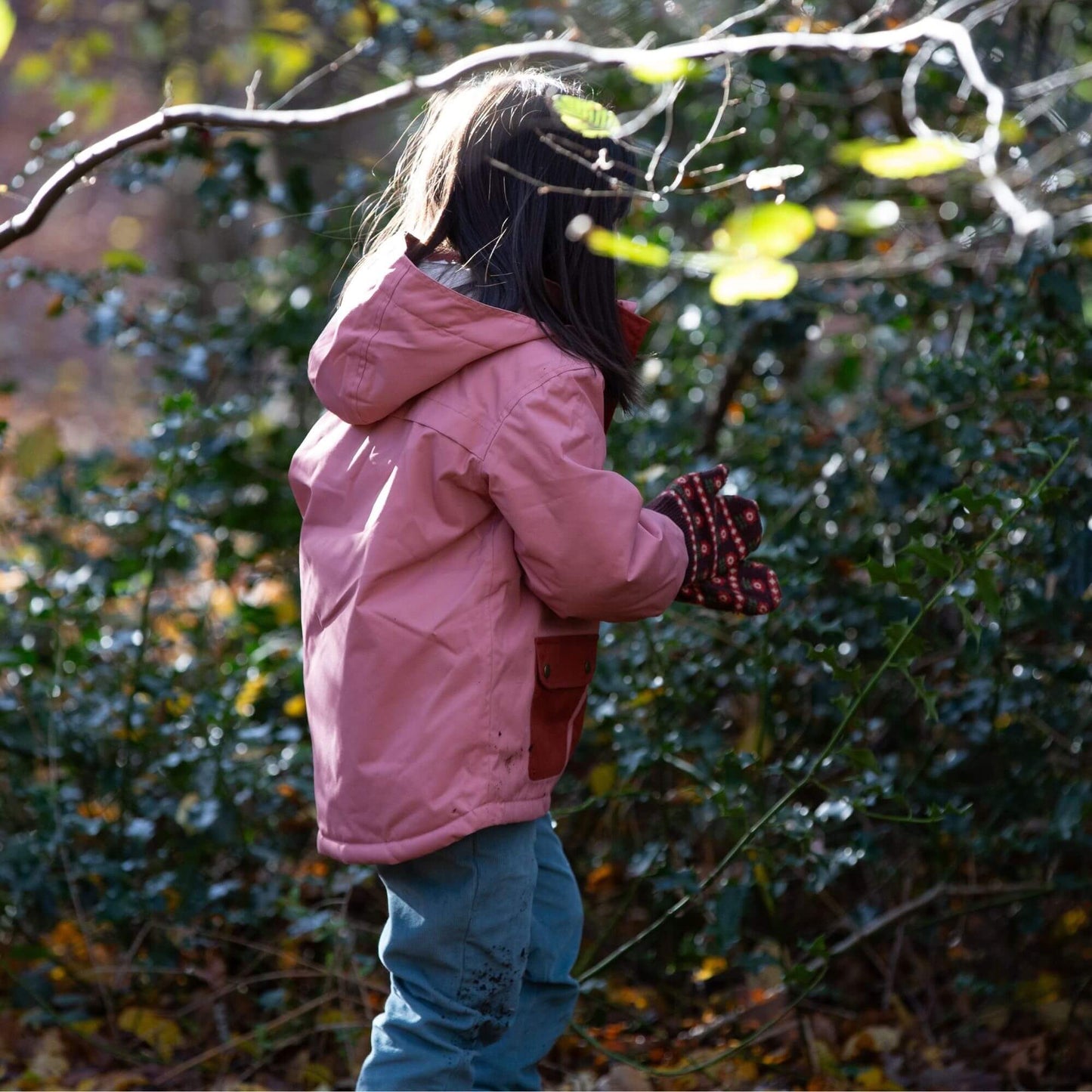 Coral Recycled Waterproof Coat