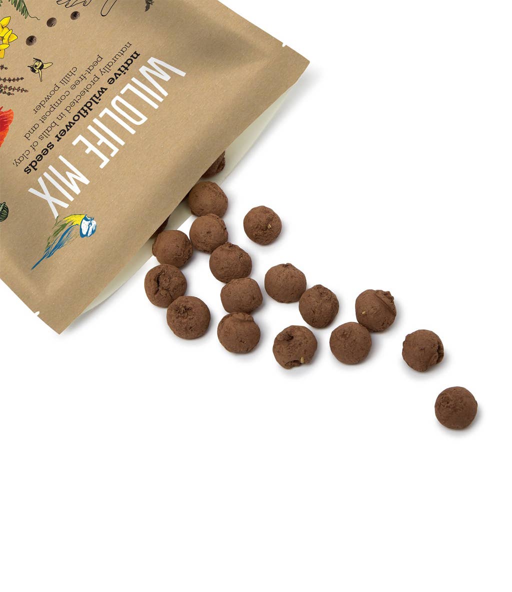 Seedball Wildflower Grab Bag - Wildlife Mix