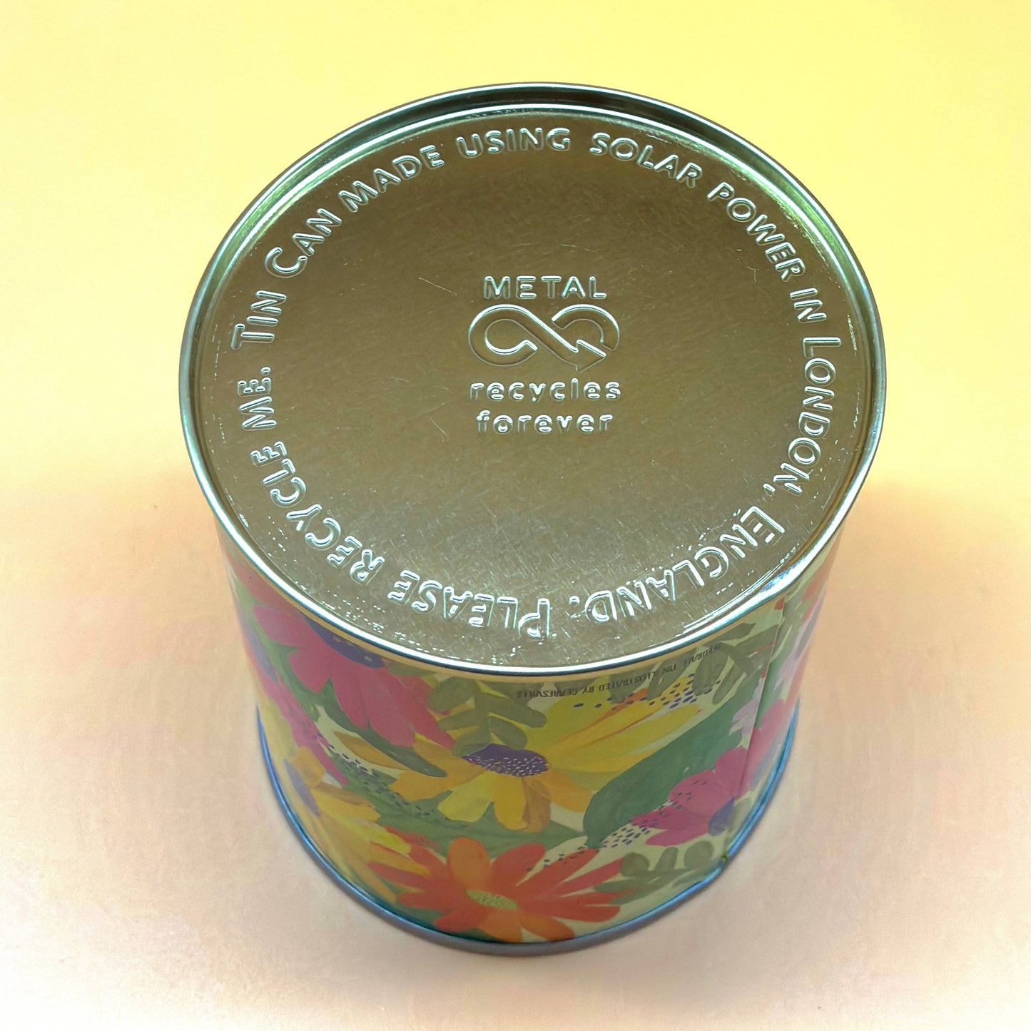 Decorative Plant Pot : Midnight Flowers