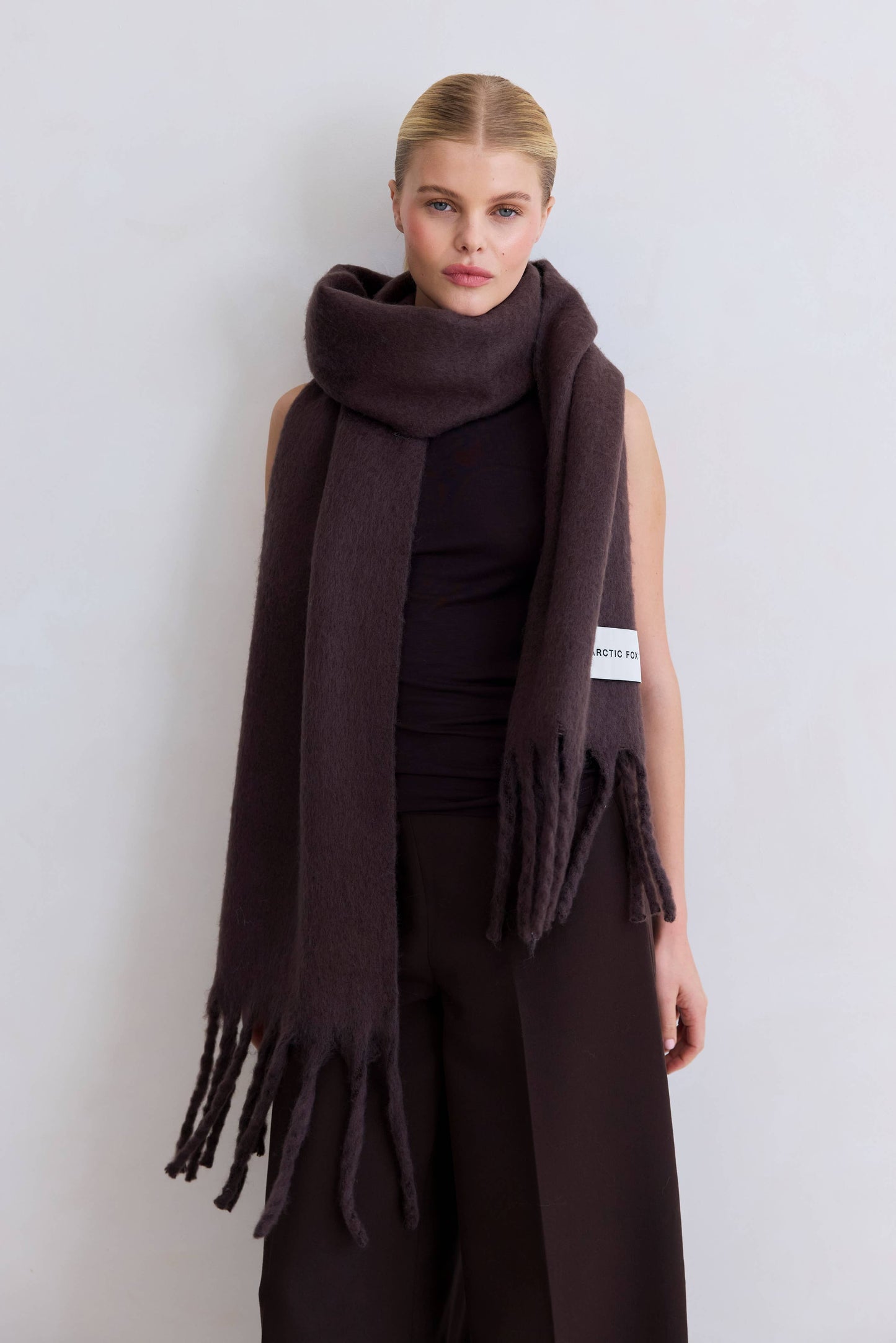 The Reykjavik Scarf - Ground Coffee