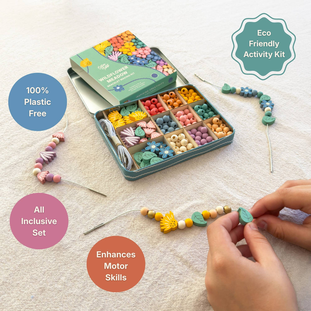 Wildflower Meadow Bracelet Making Kit