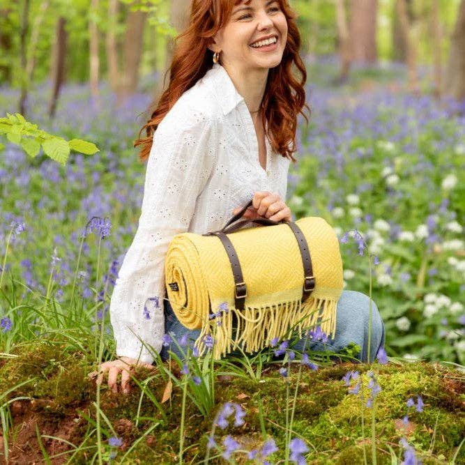 Waterproof Picnic Blanket - Buttercup and Primrose