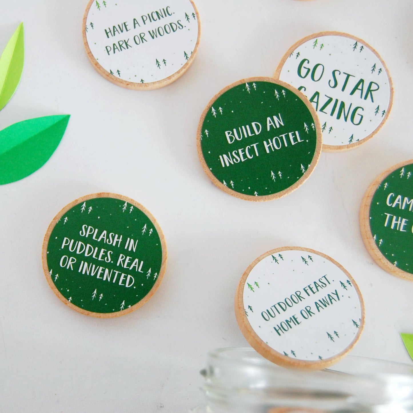 Outdoor Adventures Idea Tokens Jar