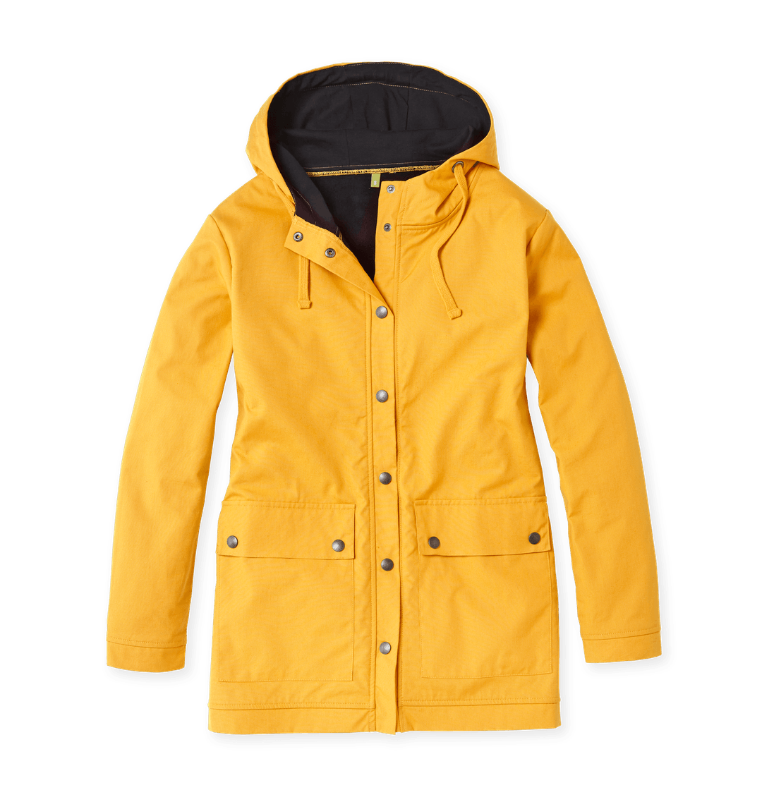 Women’s Fleece Lined Jacket in Yellow