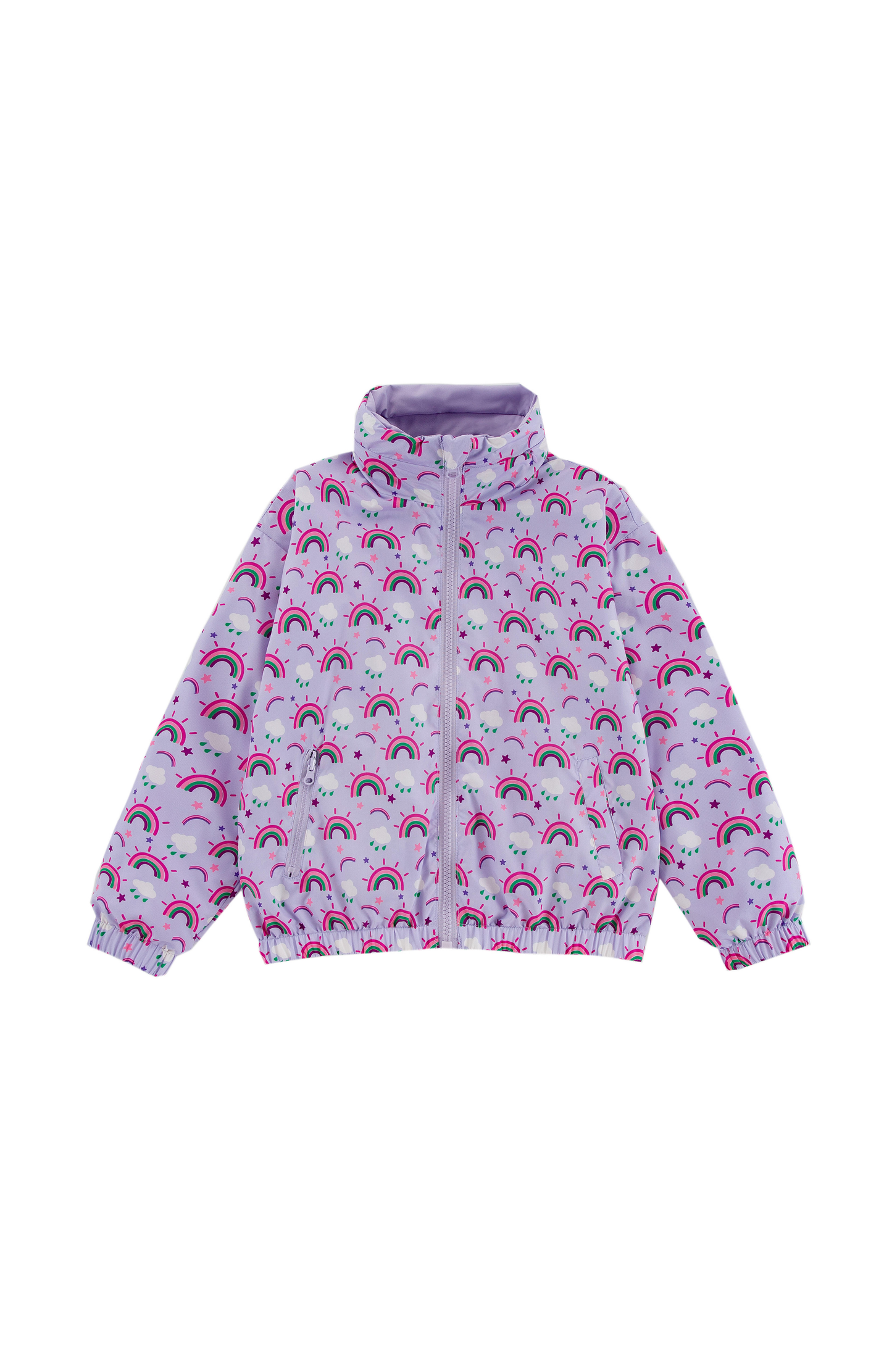 Purple Rainbow - Reversible Lightweight Jacket