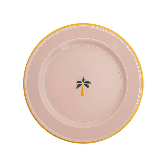 Go Camping Enamel Plate - 17cm
