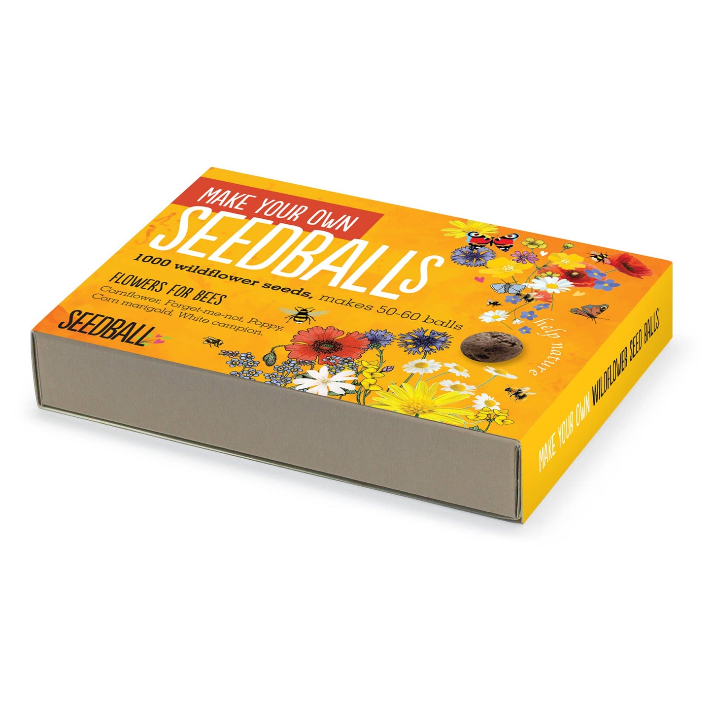 Make Your Own Seedballs Kit: Flowers for Bees